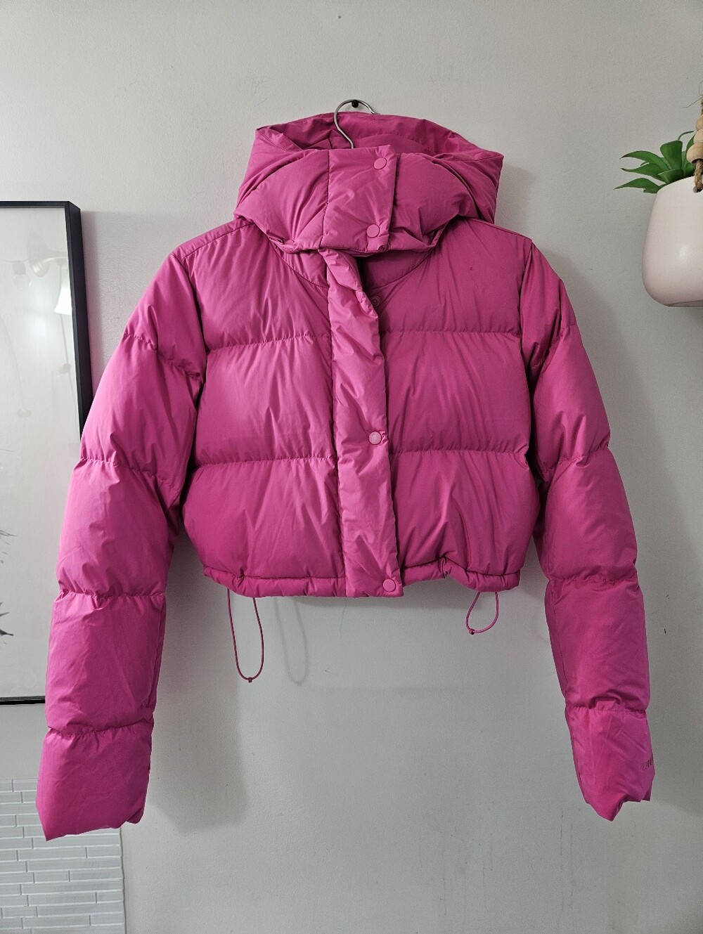 lululemon wunder puff super cropped jacket Sonic Pink - Picture 5 of 8